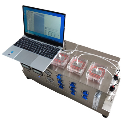 同沁环保三联版测试实验设备 平板纳滤膜测试设备型号：TQNF13-1